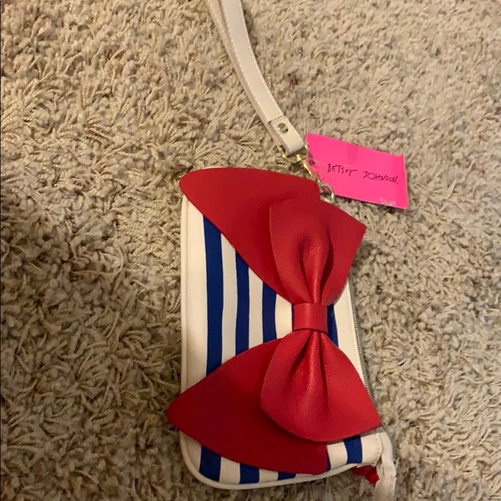 Betsy Johnson wristlet